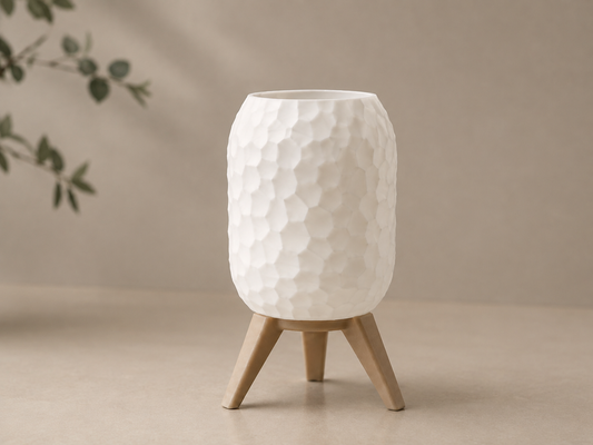 "Jordsprekk" bordlampe