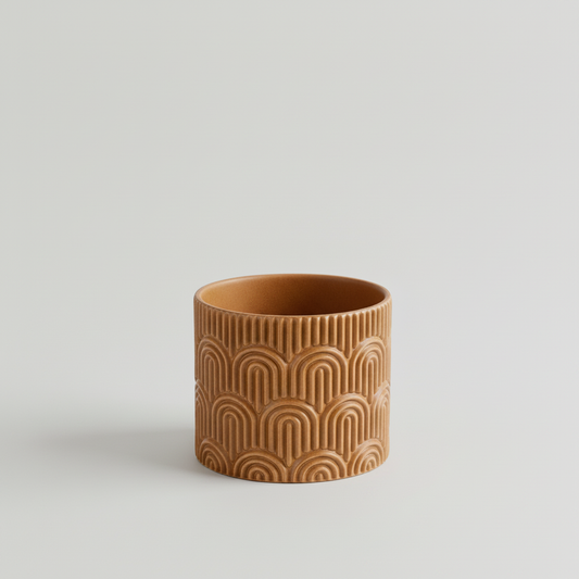 Hvelv potte – brun