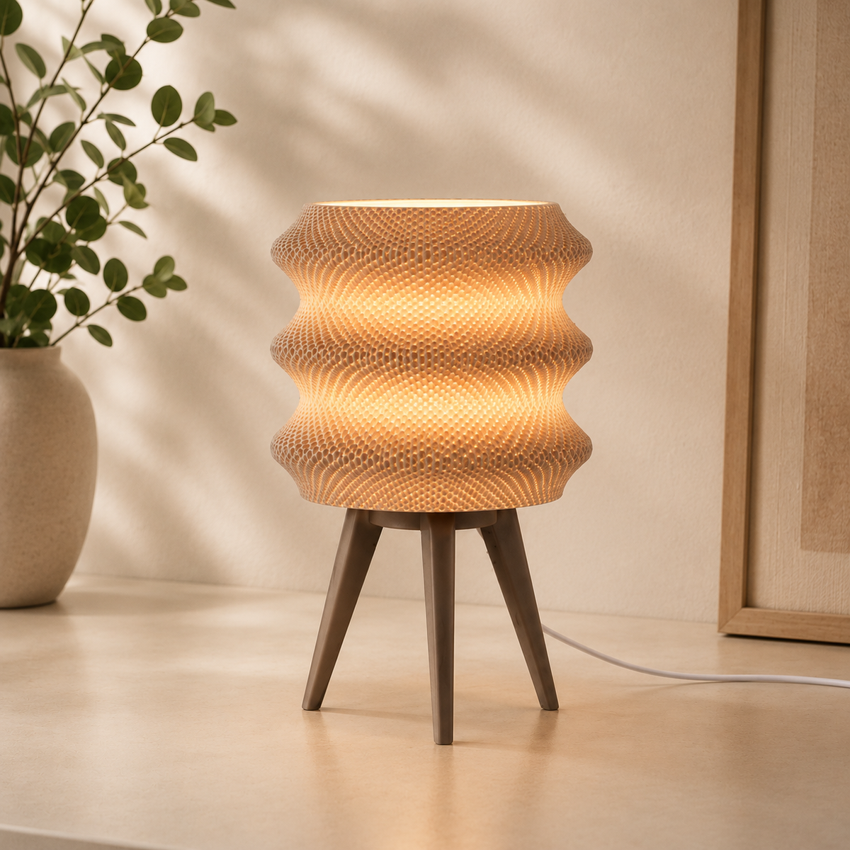 "Glød" bordlampe