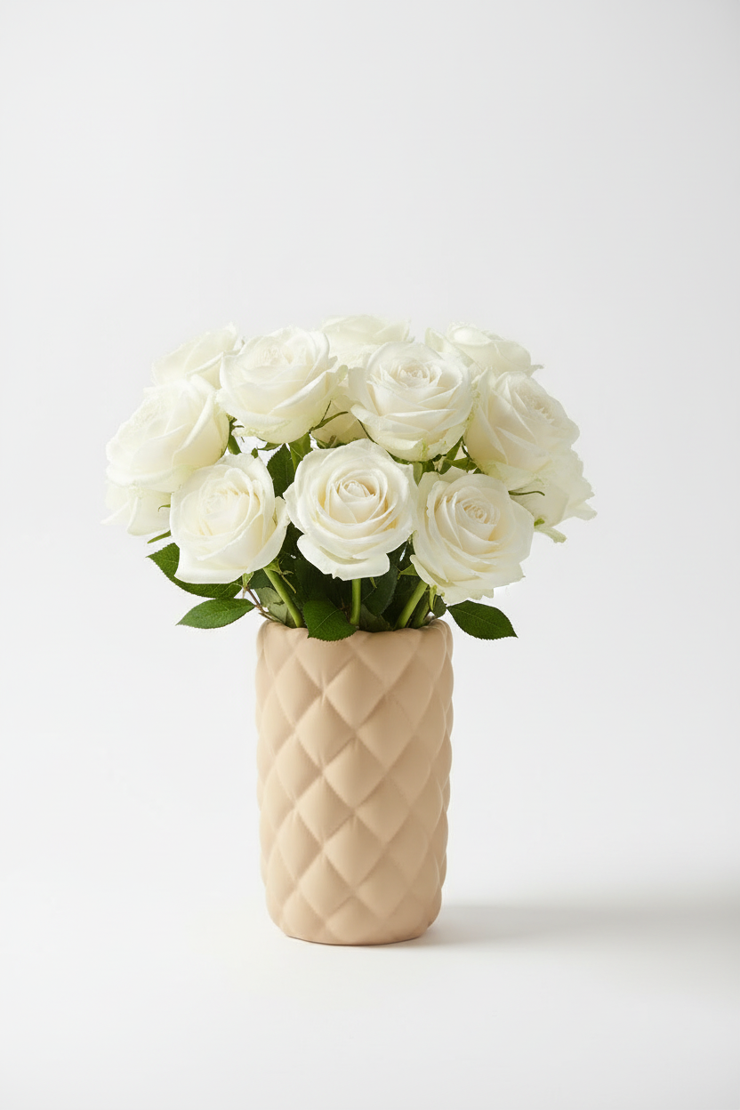 Drøm vase – beige