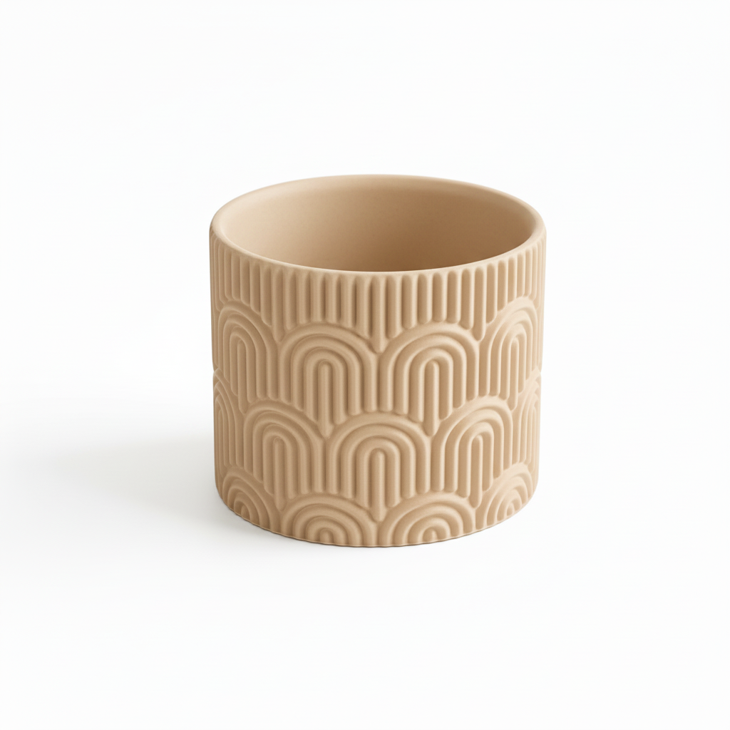 Hvelv potte – beige