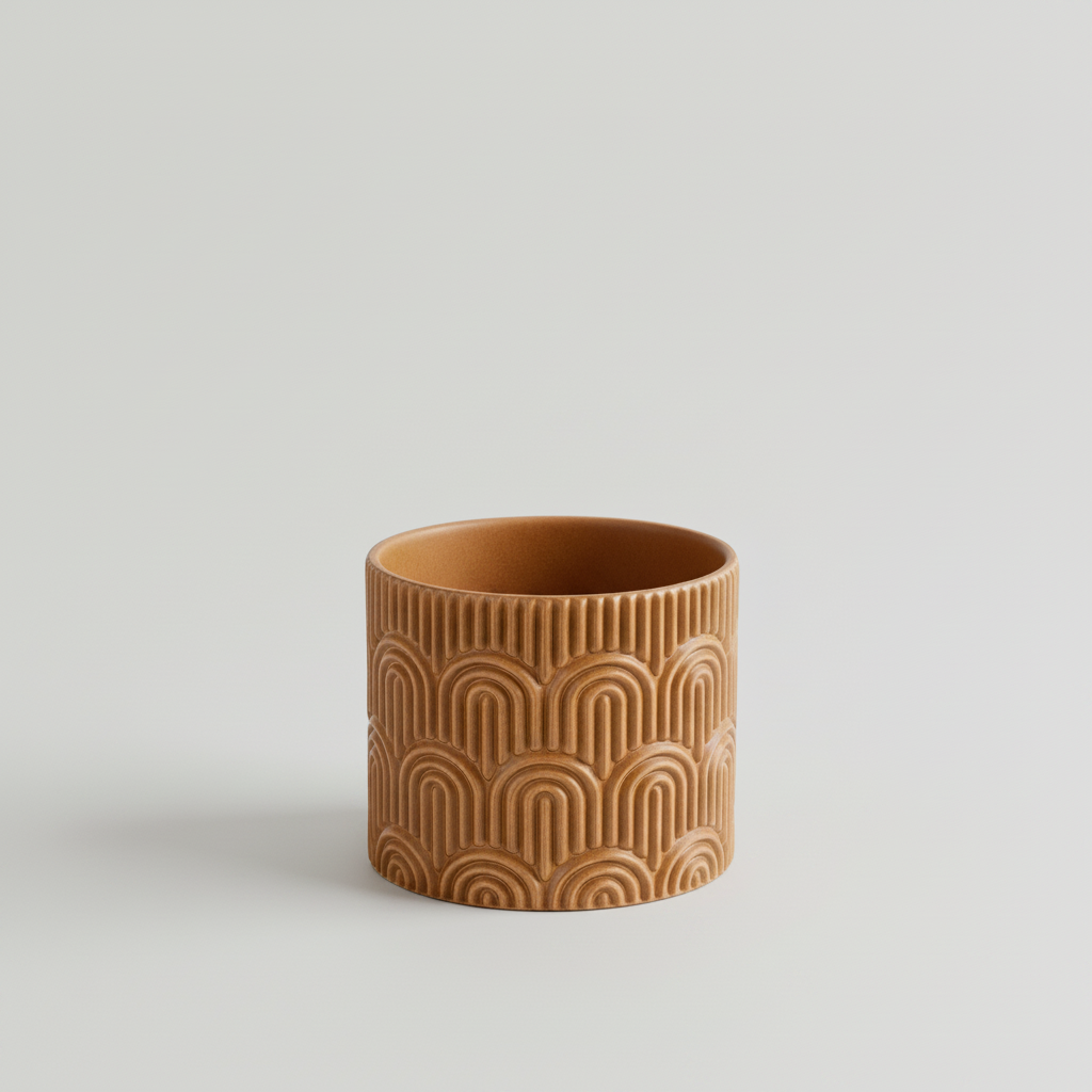 Hvelv potte – brun