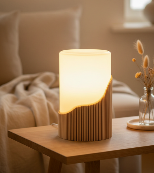 "Bølge" bordlampe