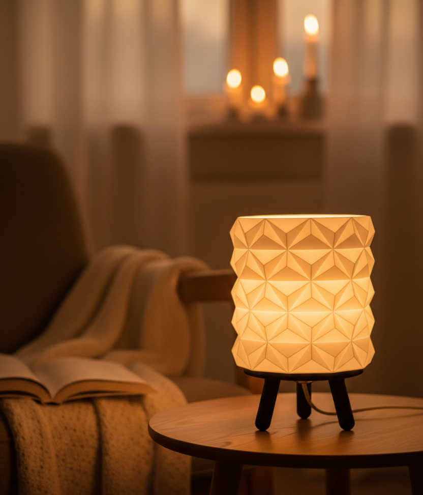"Fasett" bordlampe