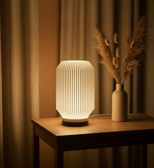 "Søyle" bordlampe