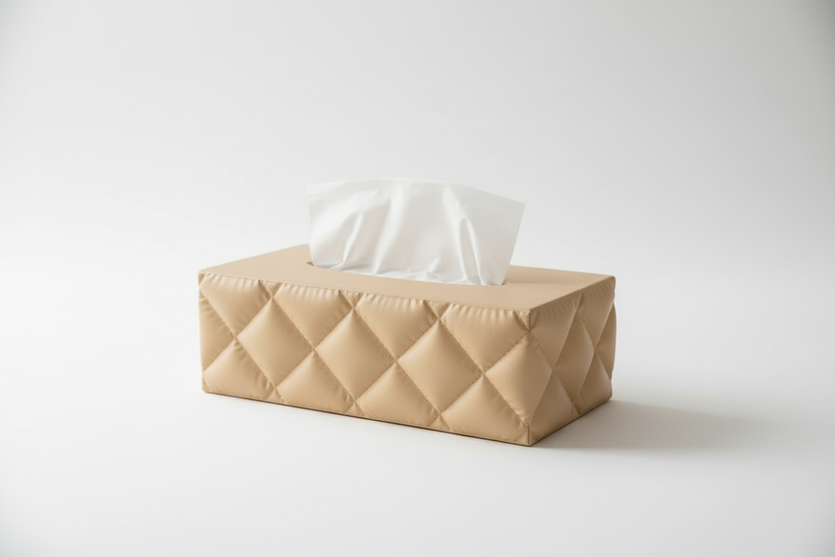 Kleenex-holder – beige