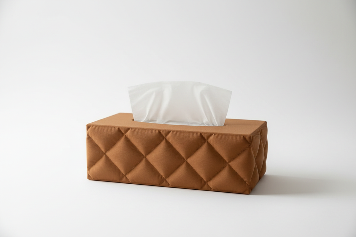 Kleenex-holder – brun